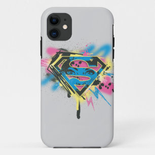 Supergirl, verf en morsen iPhone 11 hoesje
