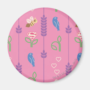 Supergirl vogels, bijen, bomen magneet