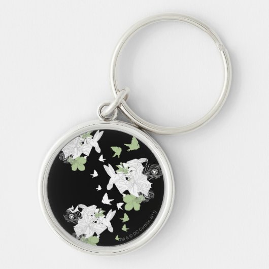 Supergirl vogels en veren sleutelhanger (Voorkant)