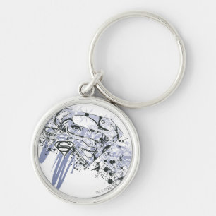 Supergirl Volledig Geweldige Sleutelhanger