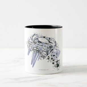 Supergirl Volledig Geweldige Tweekleurige Koffiemok