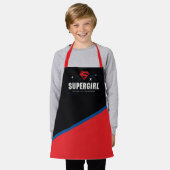 Supergirl Vrouw van Morgen Schort (Gedragen)