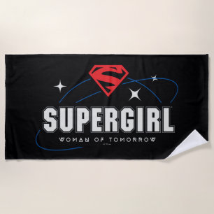 Supergirl Vrouw van Morgen Strandlaken