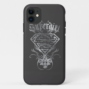Supergirl Zilveren Logo iPhone 11 Hoesje
