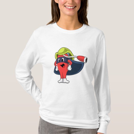 Superheld als brandweerman t-shirt (Voorkant)