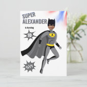 Superheld Amazing Unique Boy Fabulous Birthday Kaart (Staand voorkant)