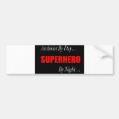 Superheld Archivist Bumpersticker (Voorkant)