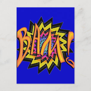 Superheld BAM! Briefkaart