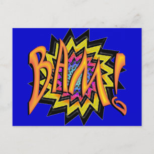 Superheld BAM! Briefkaart