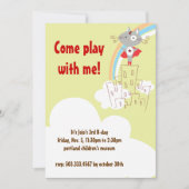 Superheld Birthday Uitnodiging (Voorkant)