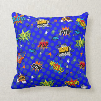 Superheld Blue Spot Kussen