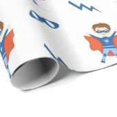 Superheld Boy Cadeaupapier (Rol Hoek)