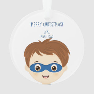 Superheld Boy Ornament