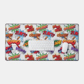 Superheld Bubble-patroon Bureaumat (Keyboard & Muis)