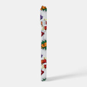 Superheld Bubble-patroon iPhone 15 Hoesje (Linkerkant)