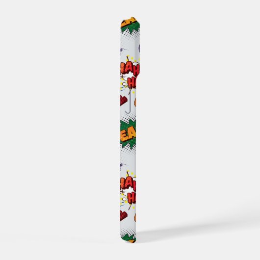 Superheld Bubble-patroon iPhone 15 Hoesje (Rechterkant)