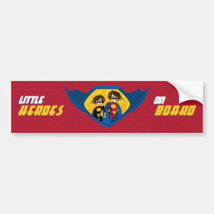 Superheld Bumpersticker