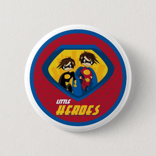 Superheld Button Badge (Voorkant)