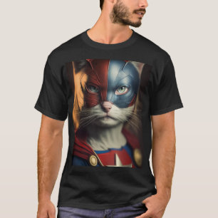 Superheld Cat T-shirt