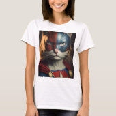 Superheld Cat T-shirt (Voorkant)