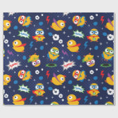 Superheld Chicken Cadeaupapier (Vlak)