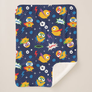 Superheld Chicken Sherpa Deken