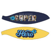 Superheld Comic Book #1 Aangepast fotoMonogram op  Basketbal (Panelen)