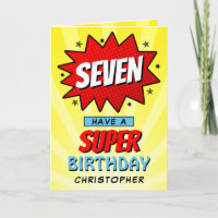 Superheld Comic Book Elke dag