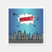 Superheld Comic Book Elke dag Servet (Voorkant)