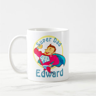 Superheld Dad Custom Koffiemok