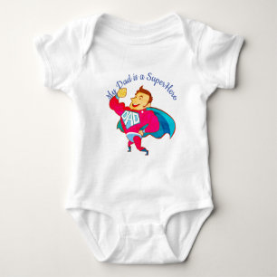Superheld Dad Custom Romper