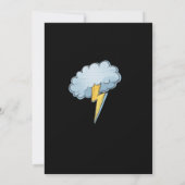 Superheld Dark City Building Thema Kinderen Verjaa Kaart (Achterkant)