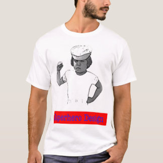Superheld Design T-shirt