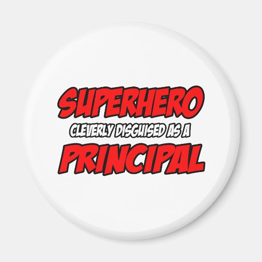 Superheld...directeur Magneet (Voorkant)