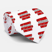 Superheld...docent economie stropdas (Opgerold)