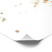 Superheld Duitse Herder Hond 01 - Ignacio rechter Perfect Poster (Hoek)