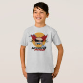 Superheld Flying Kinder Light T-Shirt (Voorkant volledig)