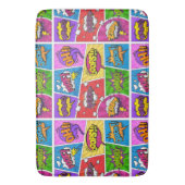 Superheld Gamer Comic-boekbadmat Badmat (Voorkant Verticaal)