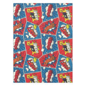 Superheld/Gamer Party Table Cloth Tafelkleed (Voorkant)