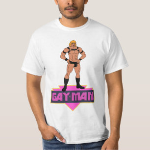 Superheld GAY-MAN winden voor jou T-shirt