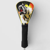 Superheld Grote Deen Hond 01 - Ignacio rechter Golfheadcover (Voorkant)