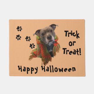 Superheld Halloween Pitbull Deurmat