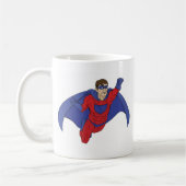 Superheld Illustratie Koffiemok (Links)