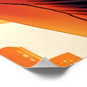 Superheld Joe Biden en Kamala Harris Poster (Hoek)