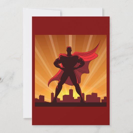 Superheld Kaart (Voorkant)