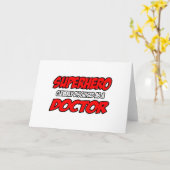 Superheld. Kaart (Gele Bloem)