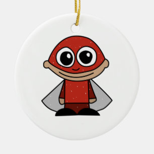 Superheld Keramisch Ornament