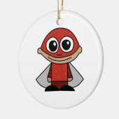 Superheld Keramisch Ornament (Links)