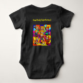 Superheld - Kittens - Puppies Romper (Achterkant)