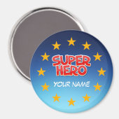  superheld magneet (Voorkant / Achterkant)